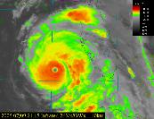 Hurricane Dennis in the Infrared Channel